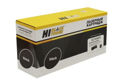 Картридж Samsung (CLT-K407S) CLP-320/320n/325/CLX-3185, Bk, 1,5K Hi-Black