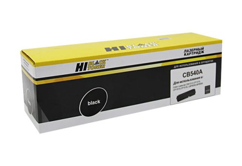 Картридж HP (CB540A) CLJ CM1300/CM1312/CP1210/CP1215, Bk, 2,2K Hi-Black Картридж HP (CB540A) CLJ CM1300/CM1312/CP1210/CP1215, Bk, 2,2K Hi-Black