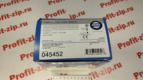 Картридж многоразовый с лентой и чистящим валиком для принтеров карт Fargo С50 (045452), полноцветны Картридж многоразовый с лентой и чистящим валиком для принтеров карт Fargo С50 (045452), полноцветны