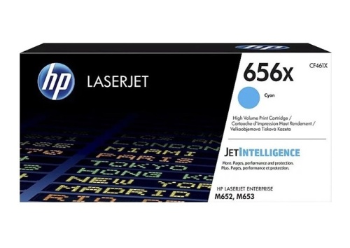 Картридж HP 656X (CF461X) CLJ M652/M653 голубой