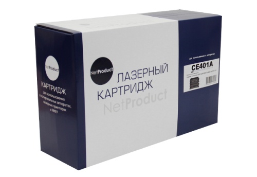 Картридж HP (CE401A) LJ Enterprise 500 color M551n/M575dn, C, 6K NetProduct