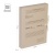 Короб архивный с завязками OfficeSpace, разборный, 35мм, клапан из переплетного картона, до 350л.