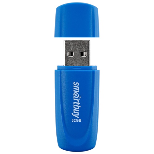 Память USB Flash 32 GB Smartbuy "Scout" USB 2.0 Flash Drive, синий Память USB Flash 32 GB Smartbuy "Scout" USB 2.0 Flash Drive, синий