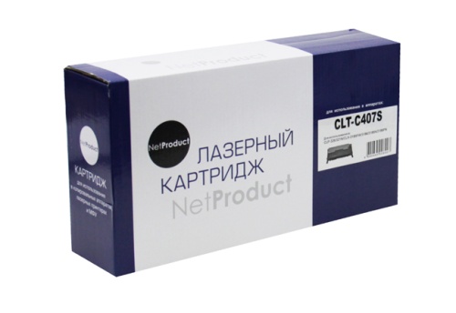 Картридж Samsung (CLT-C407S) CLP-320/320n/325/CLX-3185, C, 1K NetProduct Картридж Samsung (CLT-C407S) CLP-320/320n/325/CLX-3185, C, 1K NetProduct