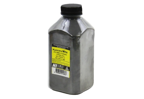 тонер kyocera fs-1000+/1320d/dn/1370dn (tk-170/tk-17), bk, 240 г, hi-black