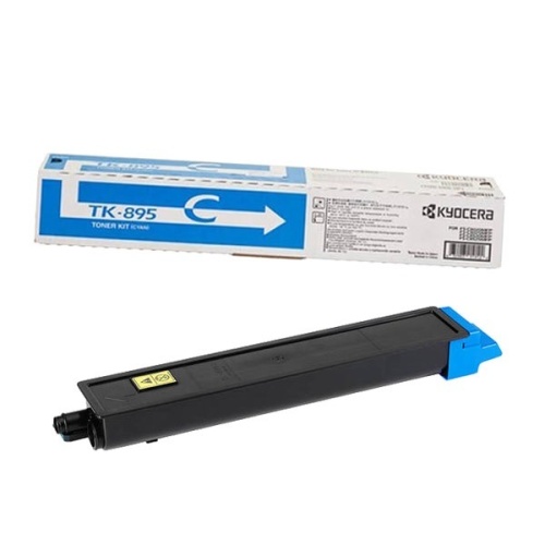 Картридж Kyocera (TK-895C) FS-C8020MFP/C8025MFP/C8520MFP/C8525MFP голубой оригинальный