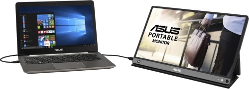 Монитор 15.6" ASUS ZenScreen MB16AHP, 1920x1080, IPS, черный