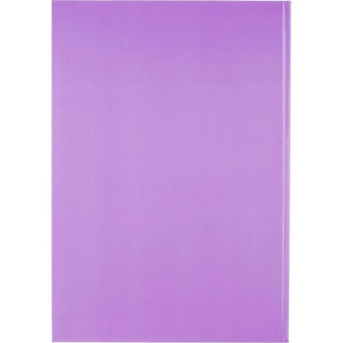 Книга учета 96 листов А4 в клетку на сшивке блок офсет Attache Bright Сolours (картон, сиреневый)