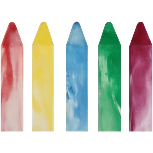 Мелки градиентные для асфальта Мульти-Пульти, 5шт., 5цв