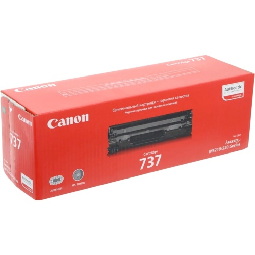 Картридж Canon (737) MF211/212w/216n/217w/226dn/229dw черный оригинальный