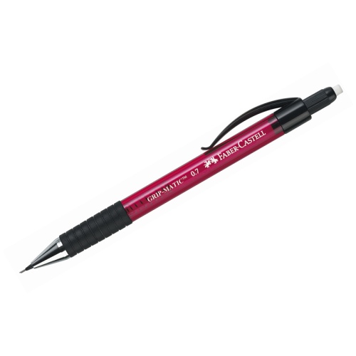 Карандаш механический Faber-Castell "Grip Matic 1377" 0,7мм, грип, с ластиком, автоподача грифеля, к