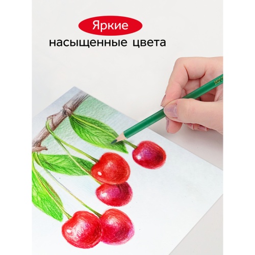 Карандаши цветные Гамма "Мультики", 18цв., трехгранные, заточен.