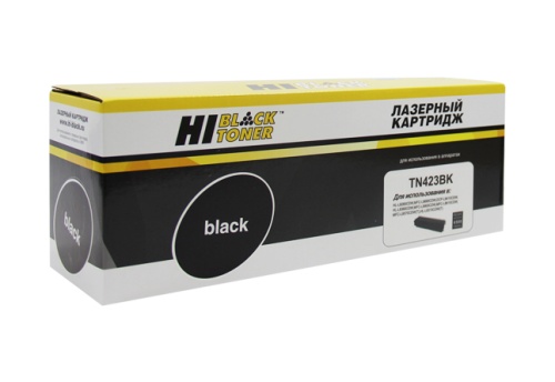 Картридж Brother (TN-423BK) HL-L8260CDW/8360/MFC L8690CDW, Bk, 6,5K Hi-Black