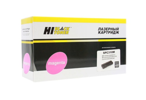 Картридж Ricoh (SPC310M) Aficio SPC231/232/242/310/311/312/320, M, 6K Hi-Black
