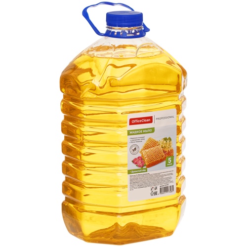 Мыло жидкое 5 л, OfficeClean Proffesional "Душистый мед", ПЭТ