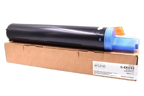 Картридж Canon (C-EXV42) iR-2202/2202N/2204/2206, 10200 страниц, черный e-Line