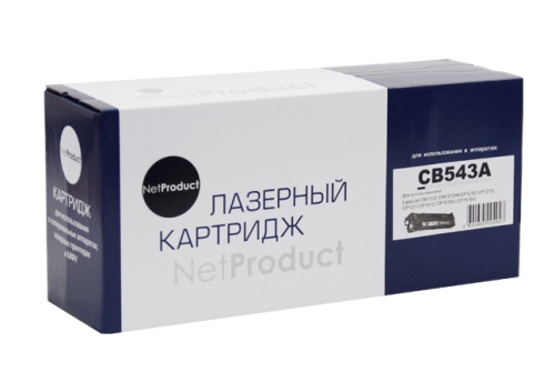 Картридж HP (CB543A) CLJ CM1300/CM1312/CP1210/CP1215, M, 1,5K NetProduct