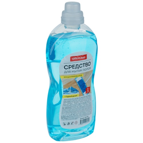 Средство для мытья полов 1 л, OfficeClean "Горный ручей", концентрат