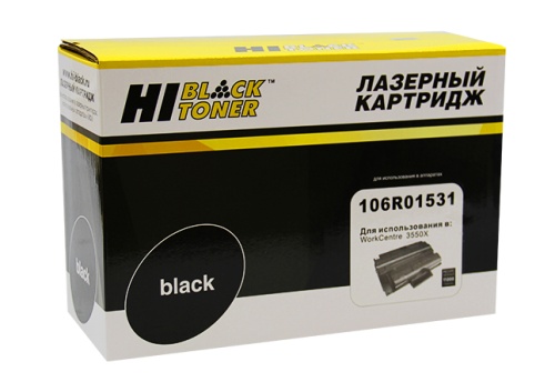 Картридж Xerox (106R01531) WC 3550, ресурс 11000 копий, Hi-Black Картридж Xerox (106R01531) WC 3550, ресурс 11000 копий, Hi-Black