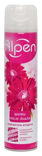 Освежитель воздуха ALPEN 300мл Цветы после дождя