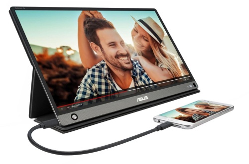 Монитор 15.6" ASUS ZenScreen MB16AHP, 1920x1080, IPS, черный