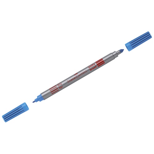 Фломастеры двусторонние Faber-Castell, 10цв., 10шт., смываемые, пластик.уп.