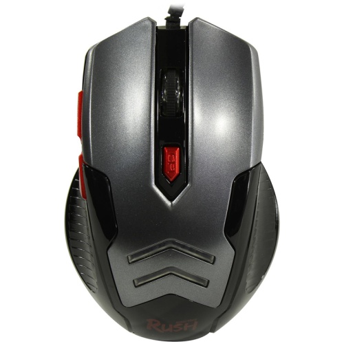 Мышь+коврик проводная Smartbuy RUSH 729G-K черный