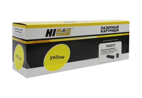 Картридж Brother (TN-423Y) HL-L8260CDW/8360/MFC L8690CDW, Y, 4K Hi-Black