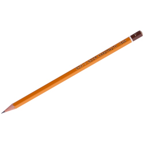 Карандаш чернографитный Koh-I-Noor "1500" F, заточен.