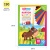 Картон цветной А4, ArtSpace, 10л., 10цв., немелованный, золото, серебро, в папке, "Волшебный. Лошадк