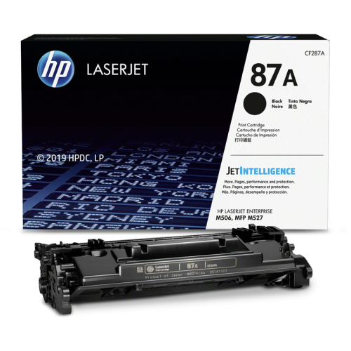 Картридж HP 87A (CF287A) M506dn/M506x/M527dn/M527f/M527c черный оригинальный