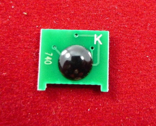 чип для картриджа hp ce740a black, 7k (elp imaging®)