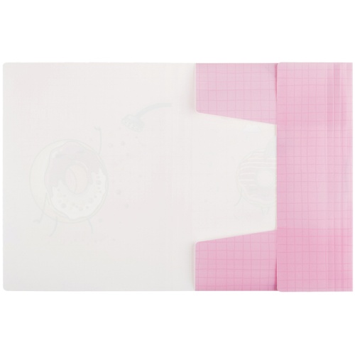 Папка на резинке MESHU "Donuts life" А4, 500мкм