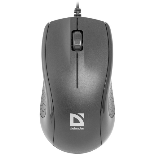 Мышь проводная Defender Optimum MB-160 черный