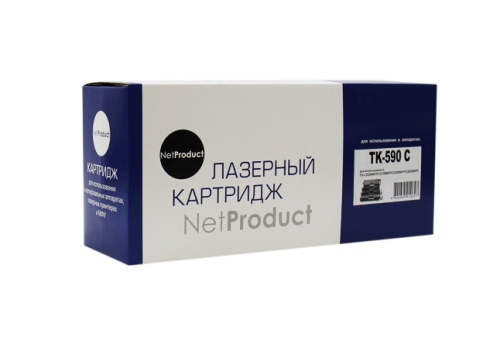 Картридж Kyocera (TK-590C) Mita FS-C5250DN/C2626MFP, C, 5K NetProduct Картридж Kyocera (TK-590C) Mita FS-C5250DN/C2626MFP, C, 5K NetProduct