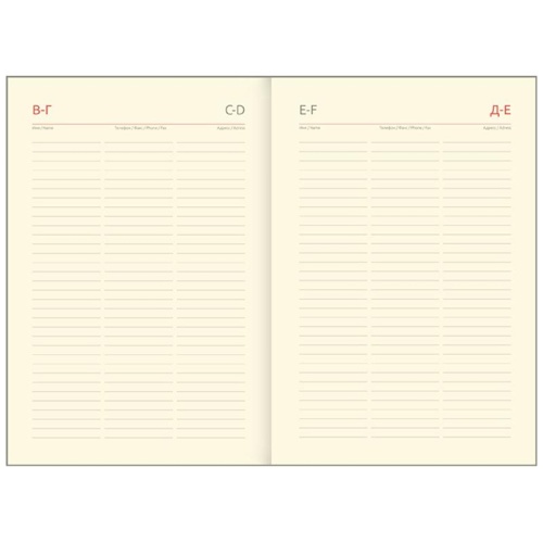 Ежедневник недатированный А5, 136л., кожзам, Greenwich Line "Vision. Trendy mint", тон. блок, срез Ежедневник недатированный А5, 136л., кожзам, Greenwich Line "Vision. Trendy mint", тон. блок, срез