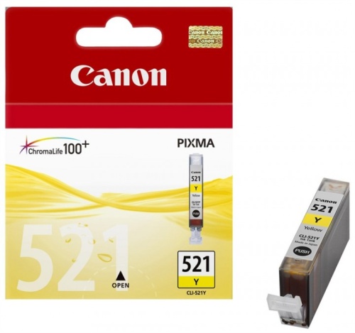 Картридж Canon PIXMA iP3600/iP4600/MP540 (O) CLI-521, Y Картридж Canon PIXMA iP3600/iP4600/MP540 (O) CLI-521, Y