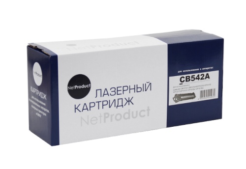 Картридж HP (CB542A) CLJ CM1300/CM1312/CP1210/CP1215, Y, 1,5K NetProduct Картридж HP (CB542A) CLJ CM1300/CM1312/CP1210/CP1215, Y, 1,5K NetProduct