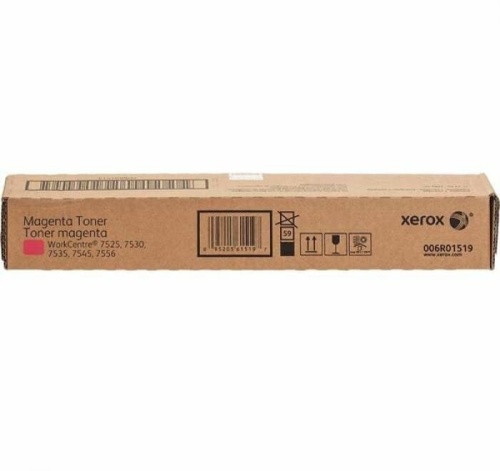 Картридж Xerox (006R01519) WC 7525/7530/7535/7545/7556/7830/7835, 15К (О) пурпурный Картридж Xerox (006R01519) WC 7525/7530/7535/7545/7556/7830/7835, 15К (О) пурпурный
