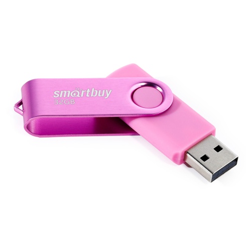 Память USB Flash 32 GB SmartBuy "Twist" USB 2.0 Flash Drive, пурпурный