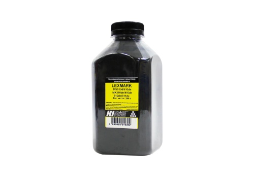 тонер lexmark ms510d/610dn, mx310dn/410de/510de/611de, bk, 260 г, hi-black