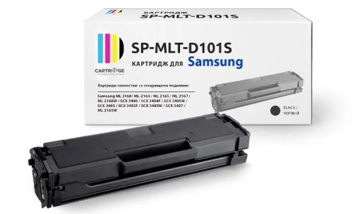 Картридж Samsung (MLT-D101S) ML-2160/2165/SCX-3400/3405 (1,5K) Solution Print Картридж Samsung (MLT-D101S) ML-2160/2165/SCX-3400/3405 (1,5K) Solution Print