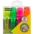 Набор текстовыделителей Attache Selection Neon Dash (толщина линии 1-5 мм, 4 цвета)