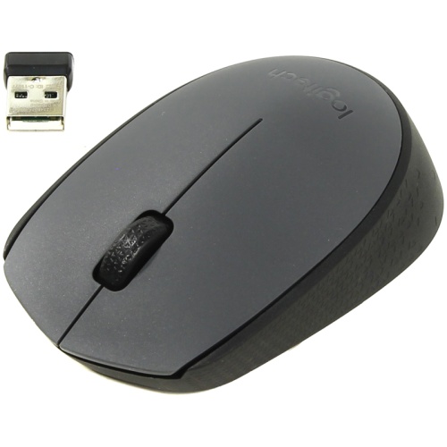 Мышь беспроводная Logitech M170 серый