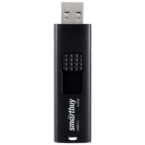 Память USB Flash 64 GB Smartbuy "Fashion" USB 3.0 Flash Drive, черный