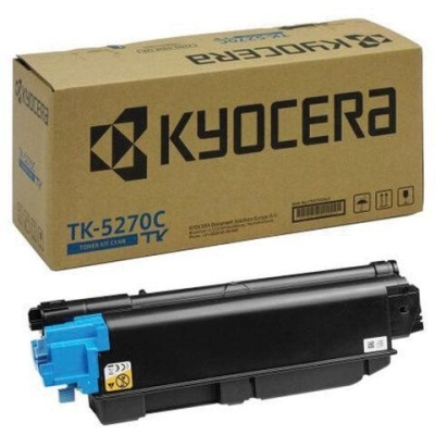 Картридж Kyocera (TK-5270C) P6230cdn/M6230cidn/M6630c, 6К (О) голубой 1T02TVCNL0
