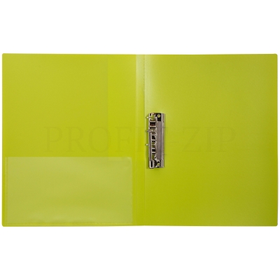 Папка с боковым зажимом Berlingo "Color Zone", 17мм, 600мкм, салатовая