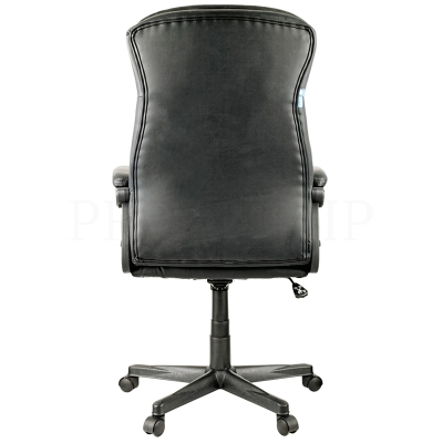 Кресло руководителя Helmi HL-E22 "Advantage", экокожа черная