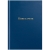 Книга учета OfficeSpace, А4, 96л., клетка, 200*290мм, бумвинил, цвет синий, 275754