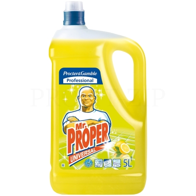 Средство для мытья полов 5 л, Mr.Proper "Лимон", канистра